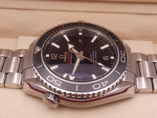 Omega Seamaster Planet Ocean "Sochi 2014" 600m With PAPERS Co-Axial Automatico Chronometer Acciaio 45,5mm EDIZIONE LIMITATA 2014 pcs