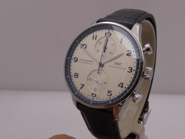 Cronografo IWC Portuguese Bucherer Blue Edition BOX&PAPERS Anno 2020 Automatico Acciaio IW371492 EDIZIONE LIMITATA 365pz