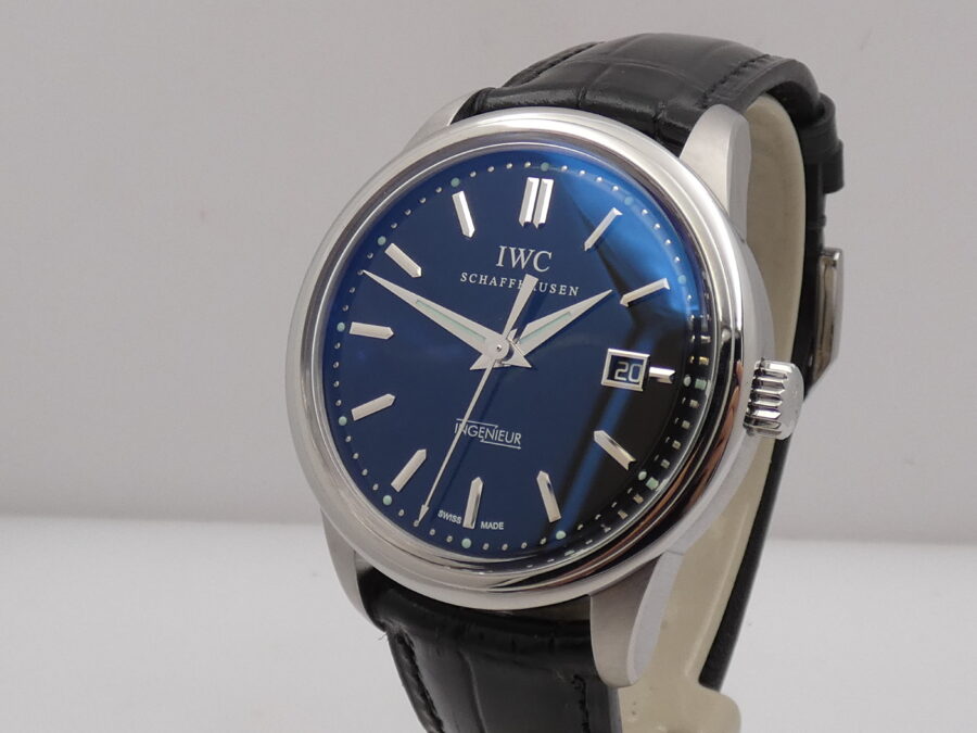 IWC Ingenieur Automatico EDIZIONE 2008 IW3233 BOX&PAPERS Black Dial Anno 2010 Acciaio - immagine 10