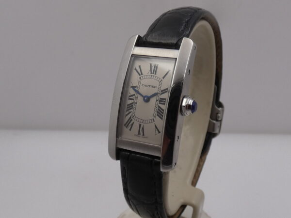 Cartier Tank Américaine 4274 WITH PAPERS Anno 2019 WSTA0016 Acciaio For Ladies