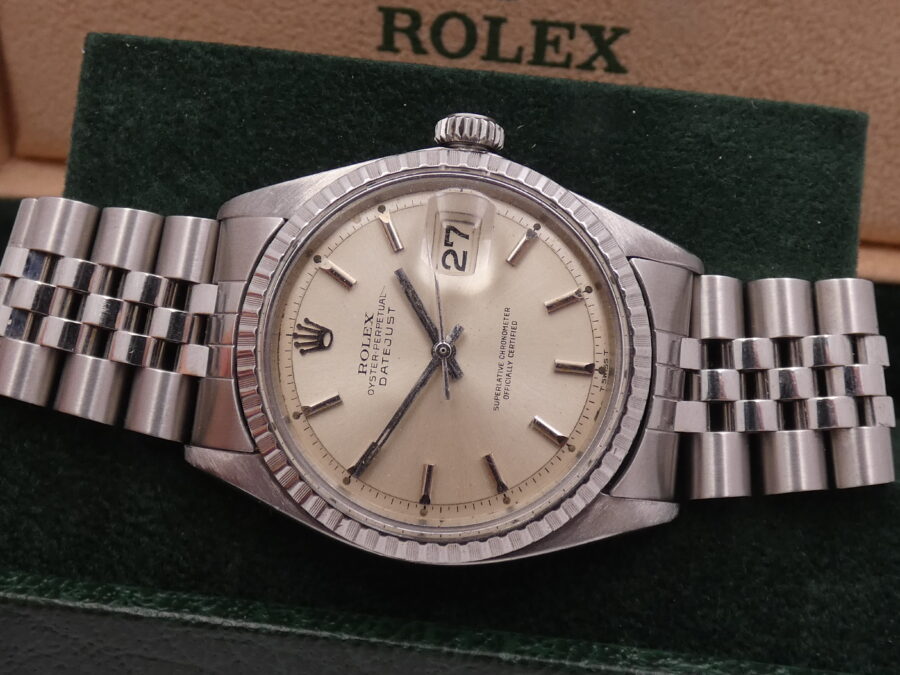 Rolex Datejust 36 Jubilee 1603 Anno 1966 Automatico JUST SERVICED Acciaio Braccialato - immagine 9