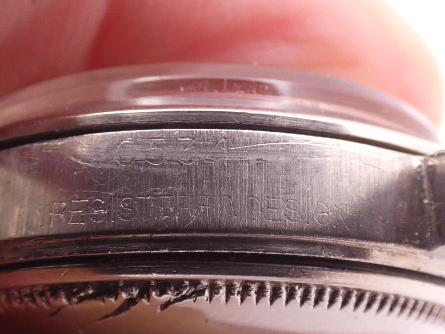 Rolex Oyster Perpetual Date 6534 GILT DIAL Roulette ANNO 1959 Automatico Acciaio Rotore a Farfalla - immagine 10