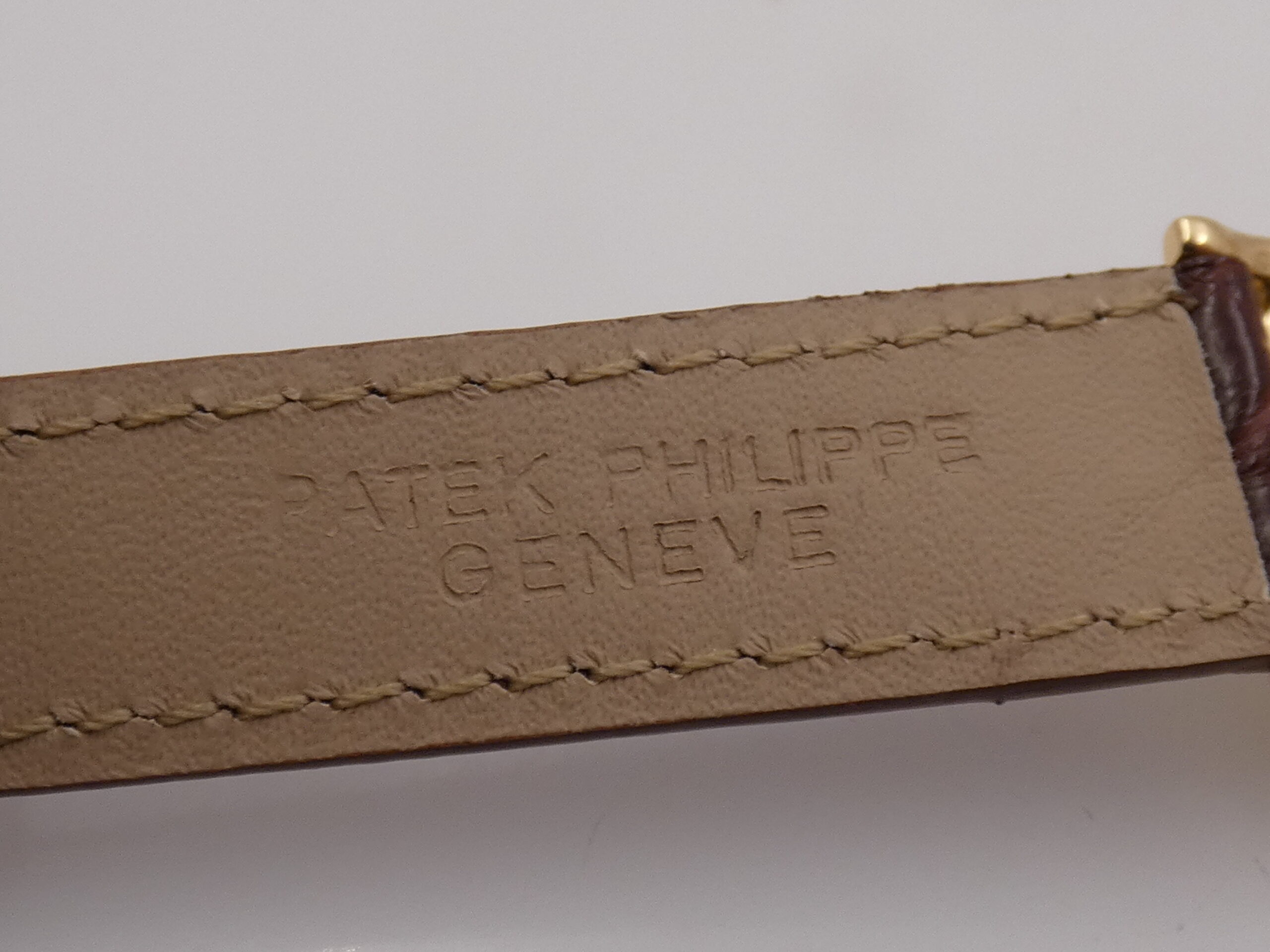 Patek Philippe Calatrava 3426 Oro Massiccio18Kt Texured Dial ANNO 1965 Manuale Vintage - immagine 11