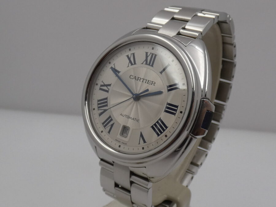 Cartier Clé de Cartier 40 mm WSCL0018 - 3850 Automatico Acciaio Braccialato - immagine 9
