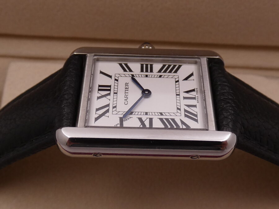 Cartier Tank Solo WSTA0030 -  3170 With PAPERS ANNO 2017 Acciaio Orologio Lady - immagine 10