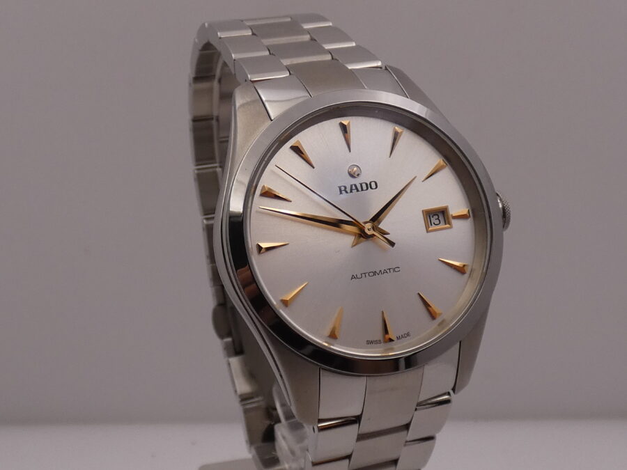 Rado HyperChrome R32115113 NEW WITH BOX & TAG PRICE Automatico Acciaio & Ceramos MAI INDOSSATO - immagine 11