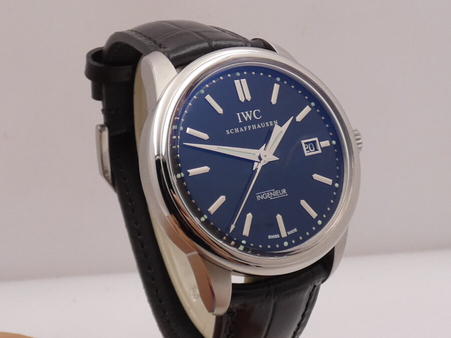 IWC Ingenieur Automatico EDIZIONE 2008 IW3233 BOX&PAPERS Black Dial Anno 2010 Acciaio - immagine 11