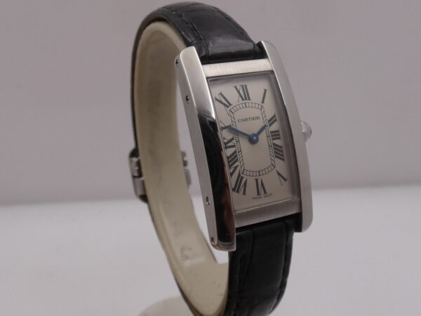 Cartier Tank Américaine 4274 WITH PAPERS Anno 2019 WSTA0016 Acciaio For Ladies