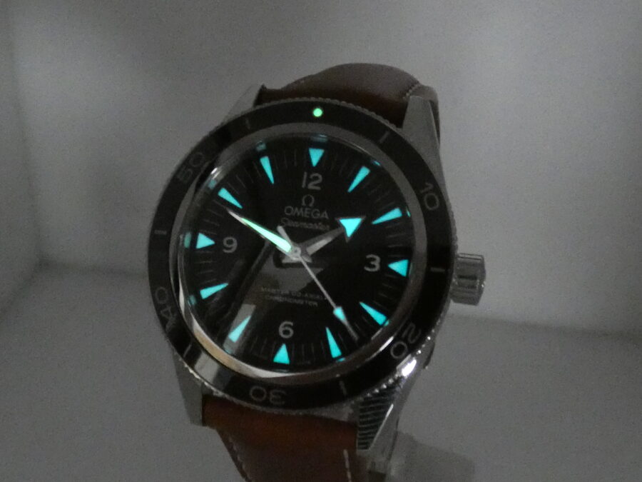 Omega Seamaster 300 Master Co-Axial Chronometer GHIERA CERAMICA Automatico Acciaio - immagine 11