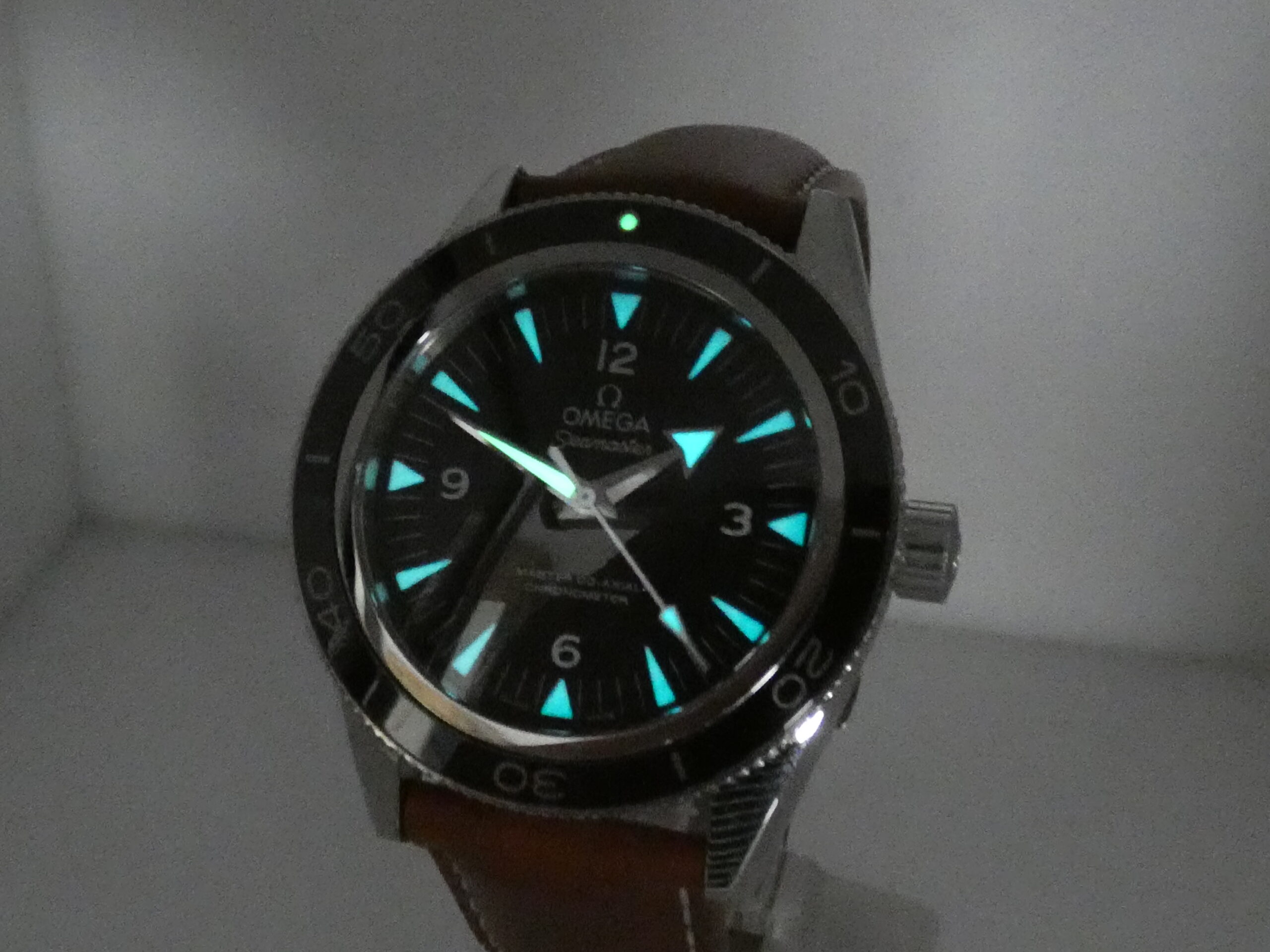 Omega Seamaster 300 Master Co-Axial Chronometer GHIERA CERAMICA Automatico Acciaio - immagine 11