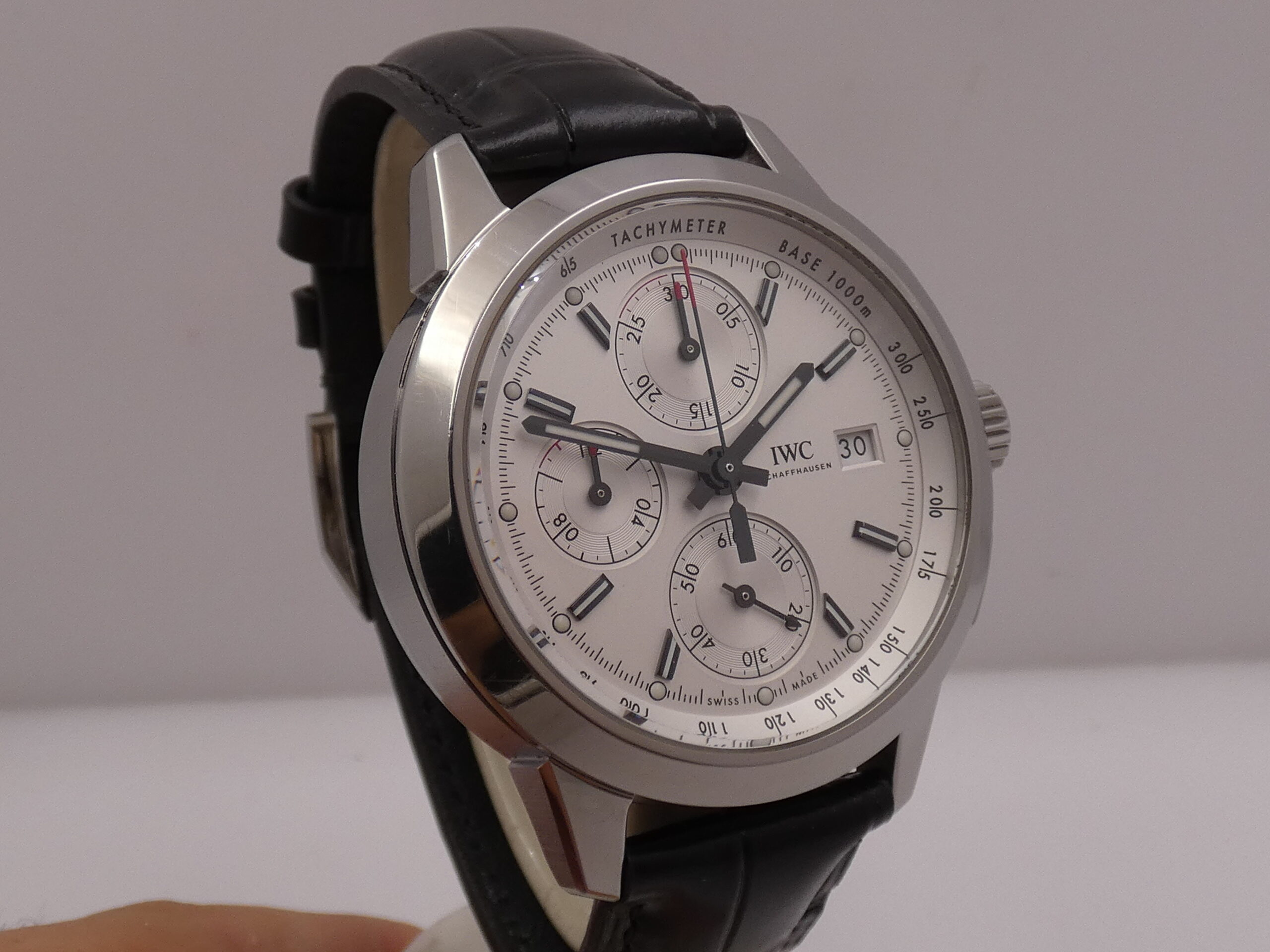 Cronografo IWC Ingenieur IW3807 EDIZIONE "W 125" BOX&PAPERS Anno 2018 Automatico Titanio Edizione Speciale 750 pz - immagine 11