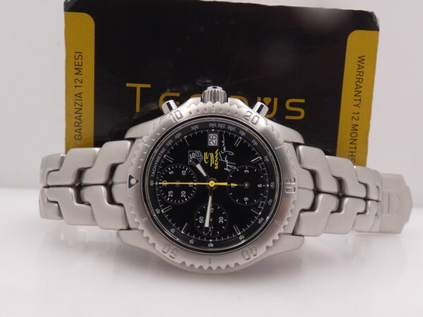 Cronografo TAG Heuer Link Ayrton Senna CT2115 WITH BOX Edizione Limitata Automatico Braccialato Acciaio Anni 2000