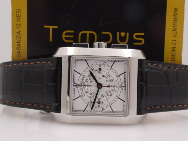 Cronografo Baume & Mercier Hampton 65530 BOX&PAPERS Anno 2020 Automatico Acciaio