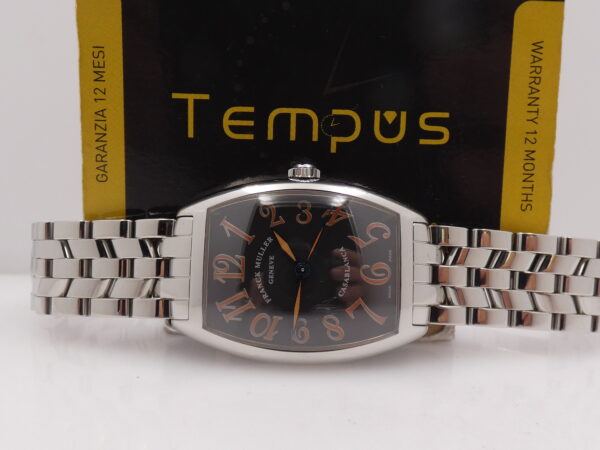 Franck Muller Casablanca SAHARA 2852 Automatico Black Dial Braccialato Acciaio ANNI 2000