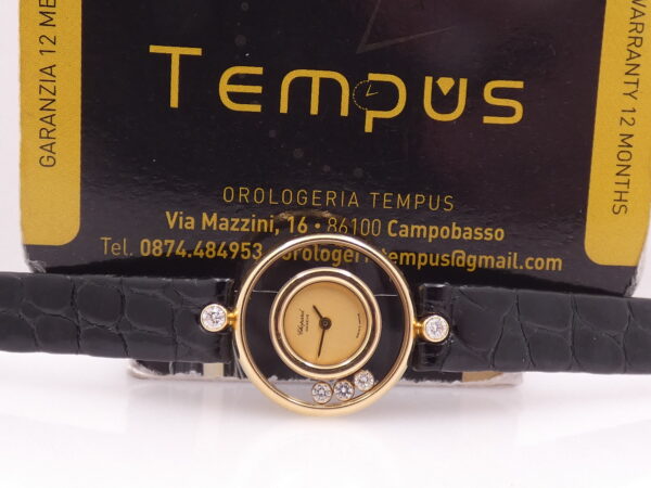 Chopard Happy Diamonds Lady 20/3929 Oro Massiccio 18Kt Floating Diamonds Dial Anni 2000