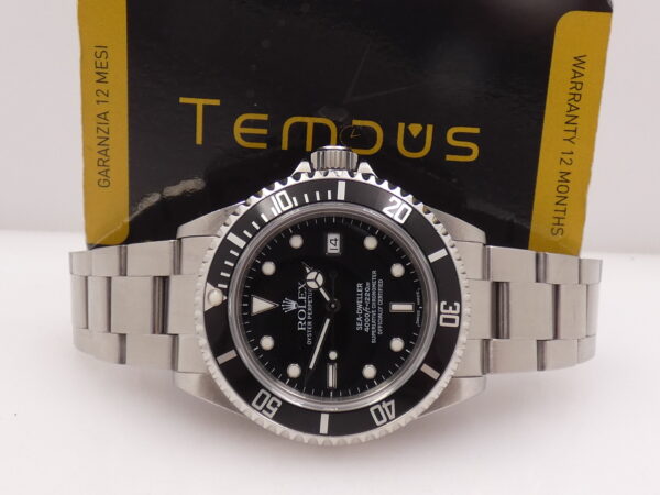 Rolex Sea-Dweller 4000 16600 BOX PAPERS & TAG PRICE Anno 2002 MAI LUCIDATO Automatico Acciaio SERVICED IN ROLEX Settembre 2020