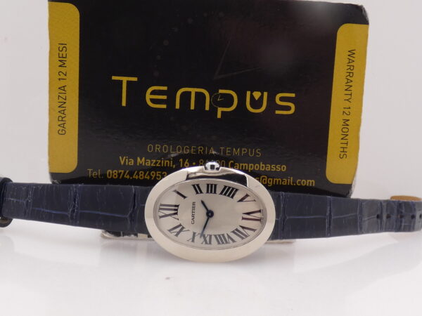 Cartier Baignoire Lady 3065 Oro Bianco 18Kt Anni 2000 W8000003