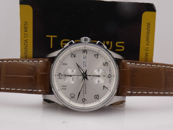 Cronografo Hamilton Jazzmaster Maestro 41mm H325760 Automatic LIKE NEW With TAG PRICE Ref. H32576555