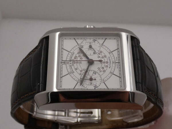 Cronografo Baume & Mercier Hampton 65530 BOX&PAPERS Anno 2020 Automatico Acciaio