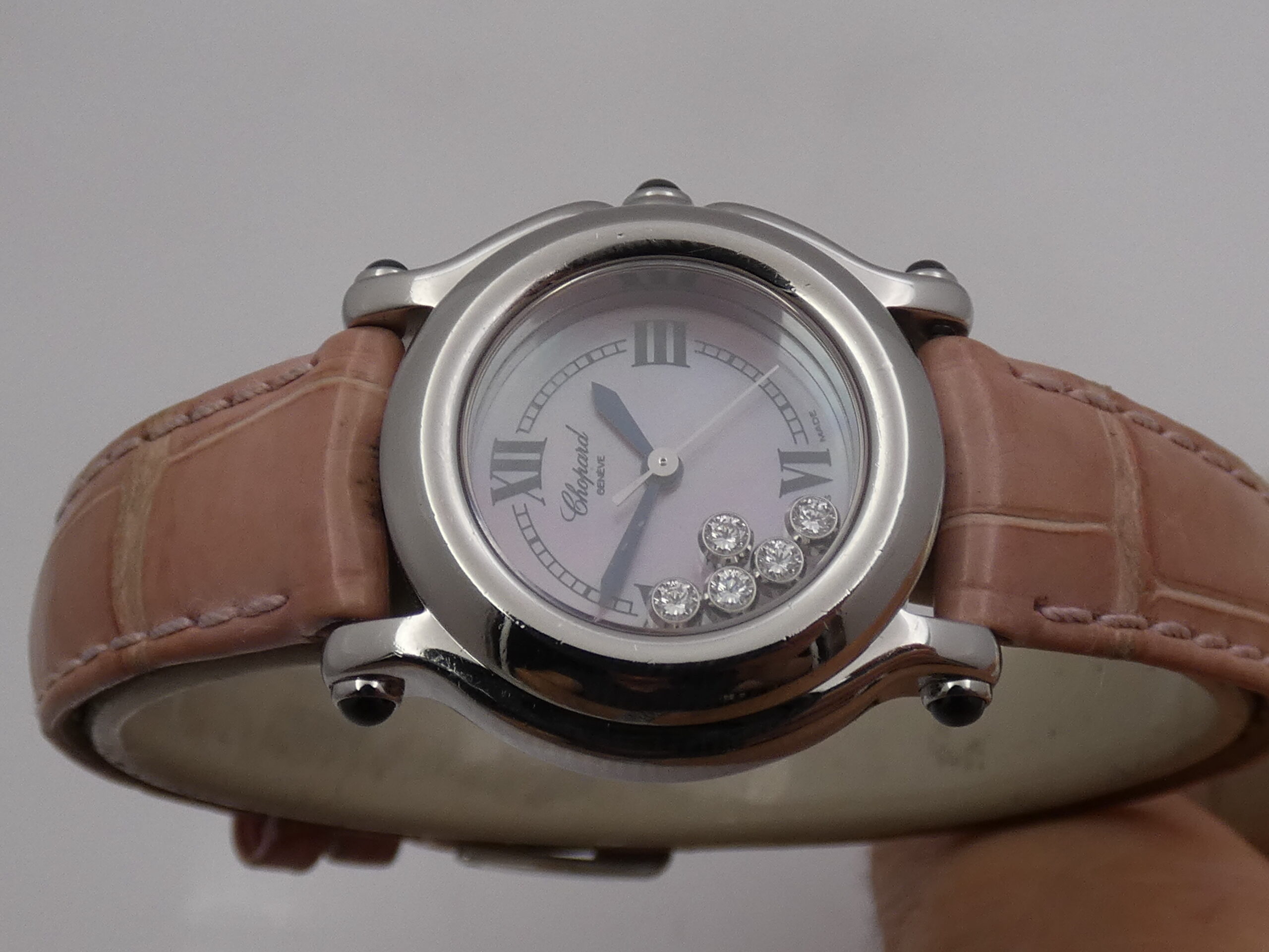 Chopard Happy Sport Lady MOP & "Happy" Floating Diamonds Dial Anni 2000 Ref. 27/8245-23