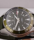 Hamilton Khaki Navy Scuba Green NEW BOX&PAPERS Automatico Mai Indossato Acciaio H82375961