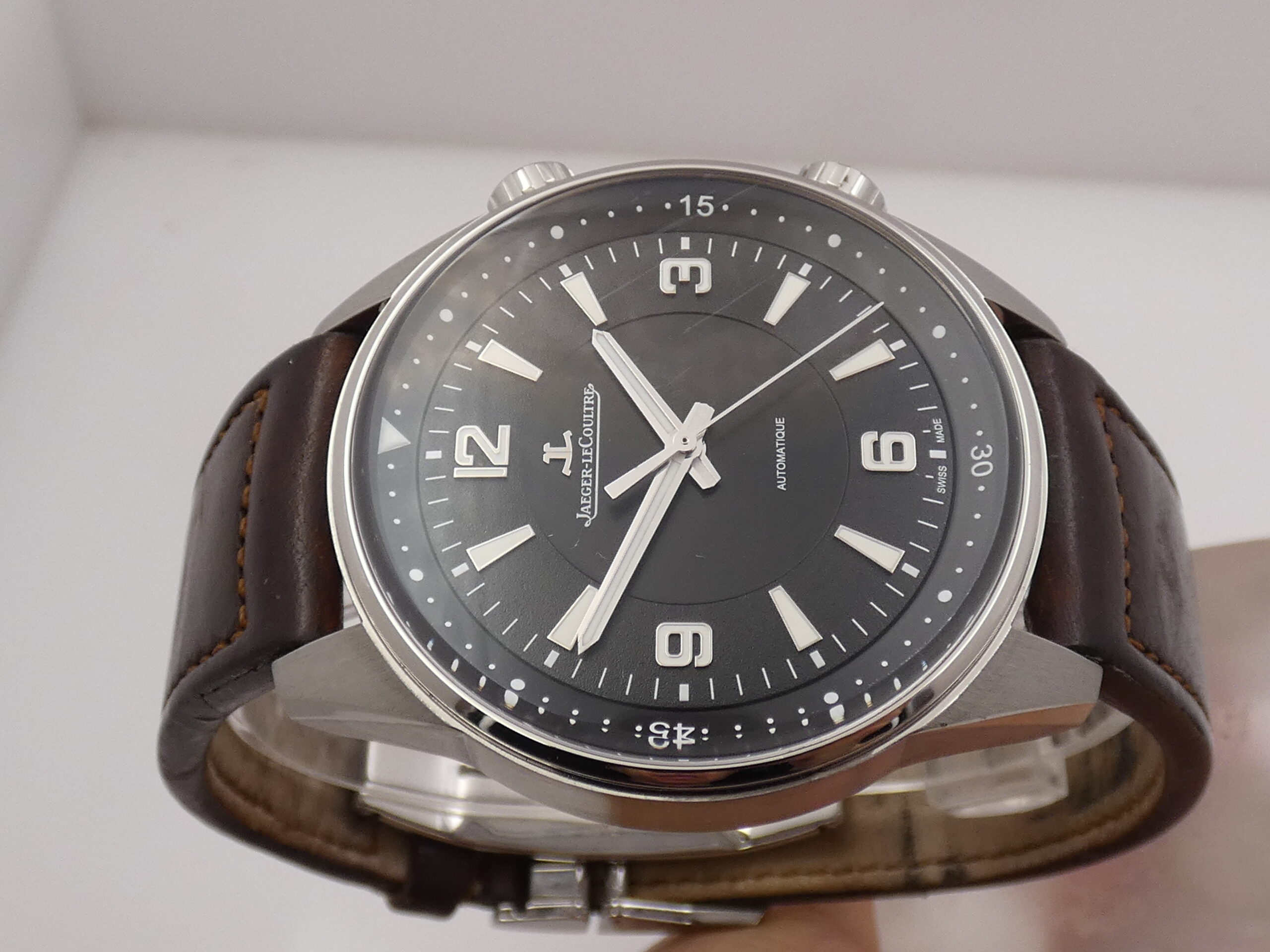Jaeger-LeCoultre Polaris 1000 Hours Control 41mm With PAPERS 841.8.37.S Automatico Acciaio Black Dial Q9008471