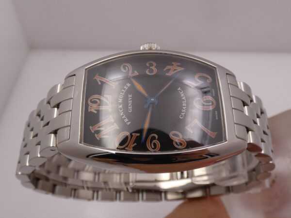 Franck Muller Casablanca SAHARA 2852 Automatico Black Dial Braccialato Acciaio ANNI 2000