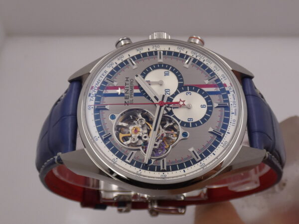 Zenith El Primero Chronomaster 1969 Tour Auto OPEN HEART BOX&PAPERS Anno 2015 Automatico Acciaio Edizione Limitata 500 pz