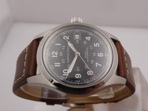 Hamilton Khaki Field Automatico LIKE NEW BOX&PAPERS Anno 2020 Acciaio Ref. H704450