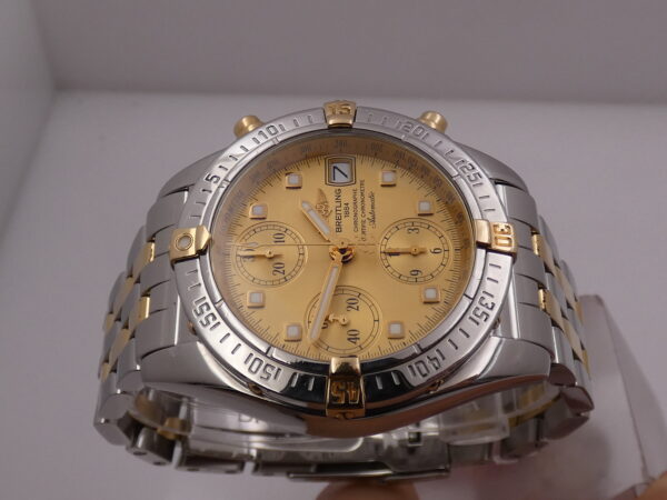 Cronografo Breitling Cockpit B13358 Acciaio & Oro 18Kt BOX PAPERS & C.O.S.C. Anno 2012 Automatico Chronometre