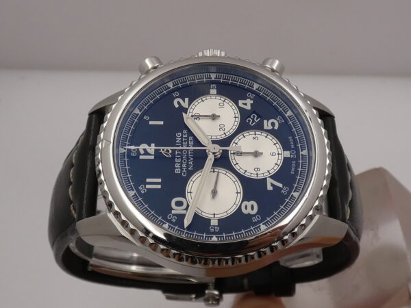 Cronografo Breitling Navitimer 8 B01 43mm AB0117 BOX&PAPERS Anno 2018 Automatico Chronometer Acciaio