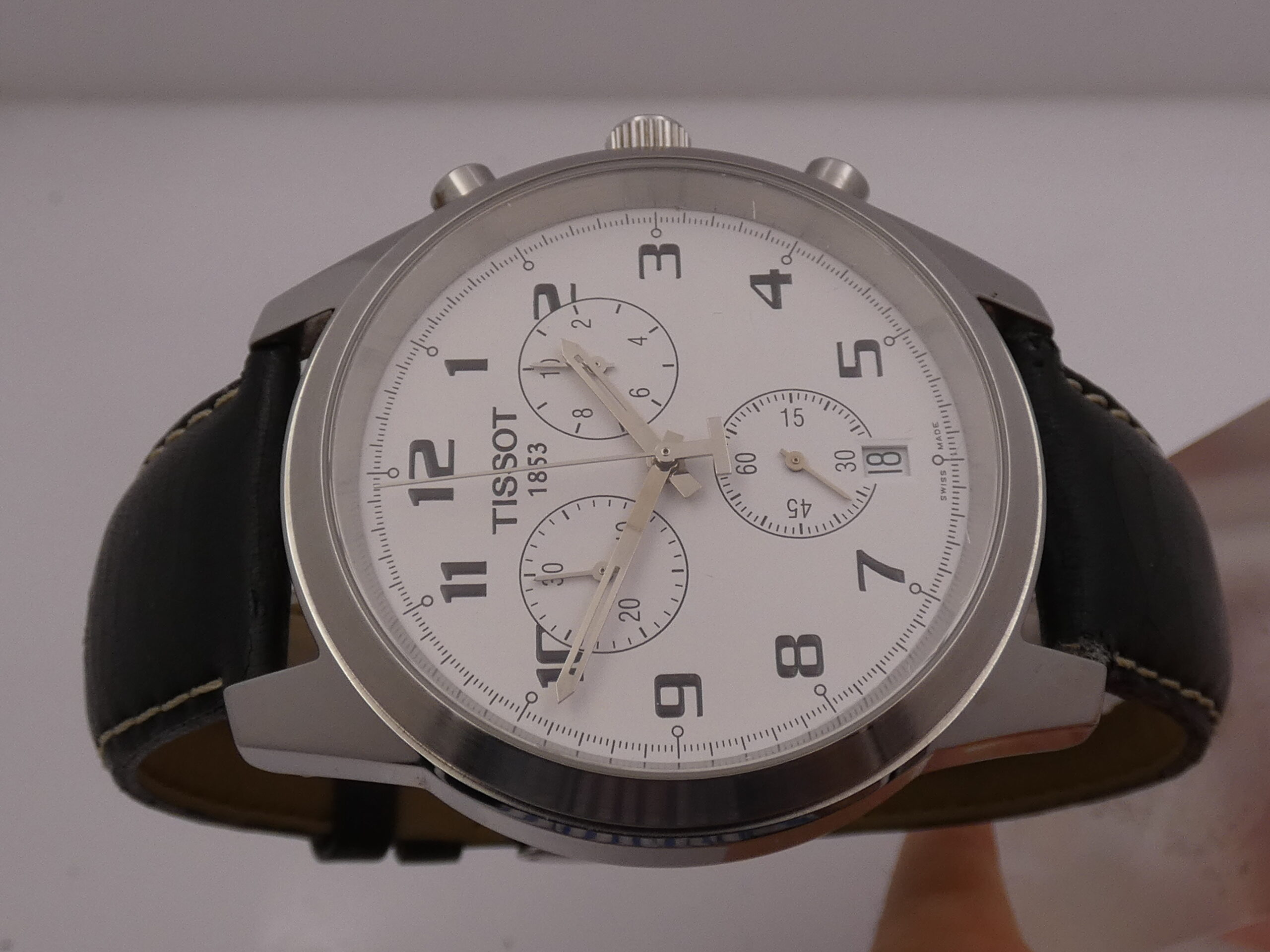 Cronografo Tissot T-Tempo Classic Collection XXL BOX&PAPERS Anno 2003 Acciaio Ref. T06.1.526.12