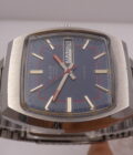 Avia Matic Day-Date ANNI '70 Automatico Acciaio Blue Dial Vintage