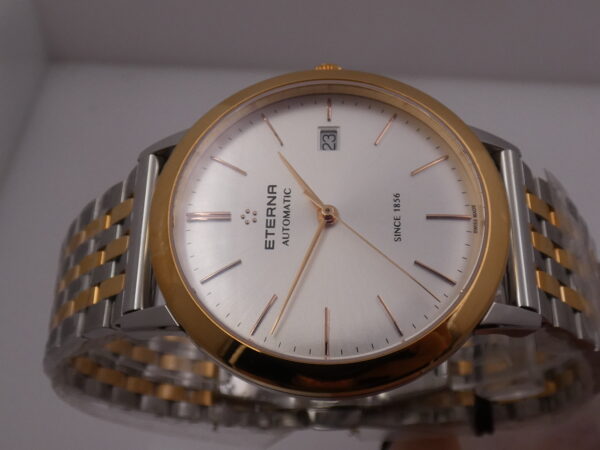 Eterna Eternity Acciaio&18Kt Rose G.F. Automatico NEW BOXPAPERS Anno 2024 Ref. 2700.53.11.1737 Mai Indossato