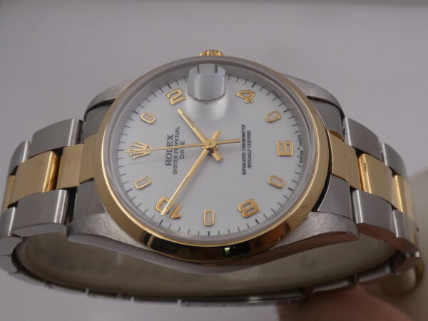 Rolex Oyster Perpetual Date 15203 Acciaio&Oro 18Kt Gold ANNO 1997 Automatico Oyster Bracelet