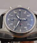 Cronografo IWC Flieger Pilot Day-Date 42mm IW3717 Automatico Acciaio ANNI '2000