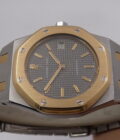 Audemars Piguet Royal Oak Lady Mid-Size 14470 Automatico Acciaio & Oro 18Kt With BOX Grey Dial ANNI '90 For Ladies