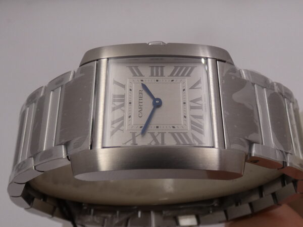 Cartier Tank Française 4476 NUOVO FULL STICKERED with TAG PRICE Acciaio Ref. WSTA0074