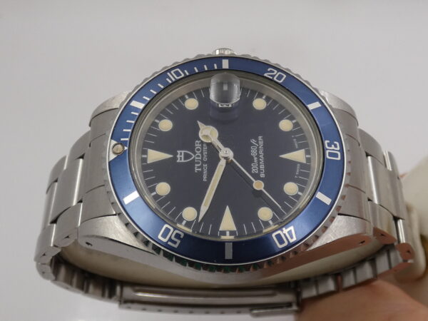 Tudor Submariner By Rolex 75090 36mm Blue Dial & Bezel MAI LUCIDATO Anno 1993 Automatico Acciaio