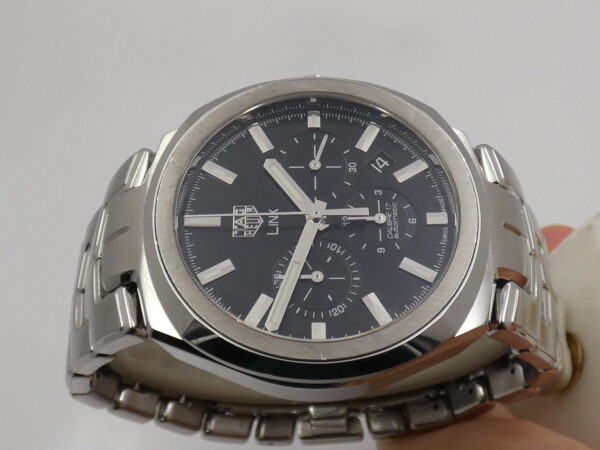Cronografo TAG Heuer Link Calibre 17 Automatic CBC2110 With LINK BRACELET Acciaio