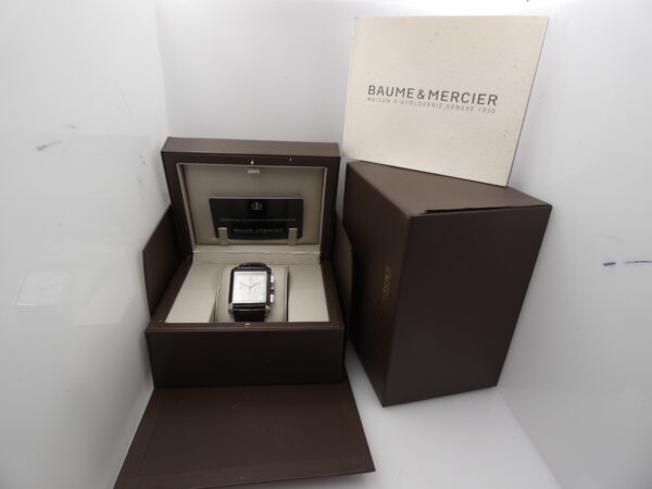 Cronografo Baume & Mercier Hampton 65530 BOX&PAPERS Anno 2020 Automatico Acciaio