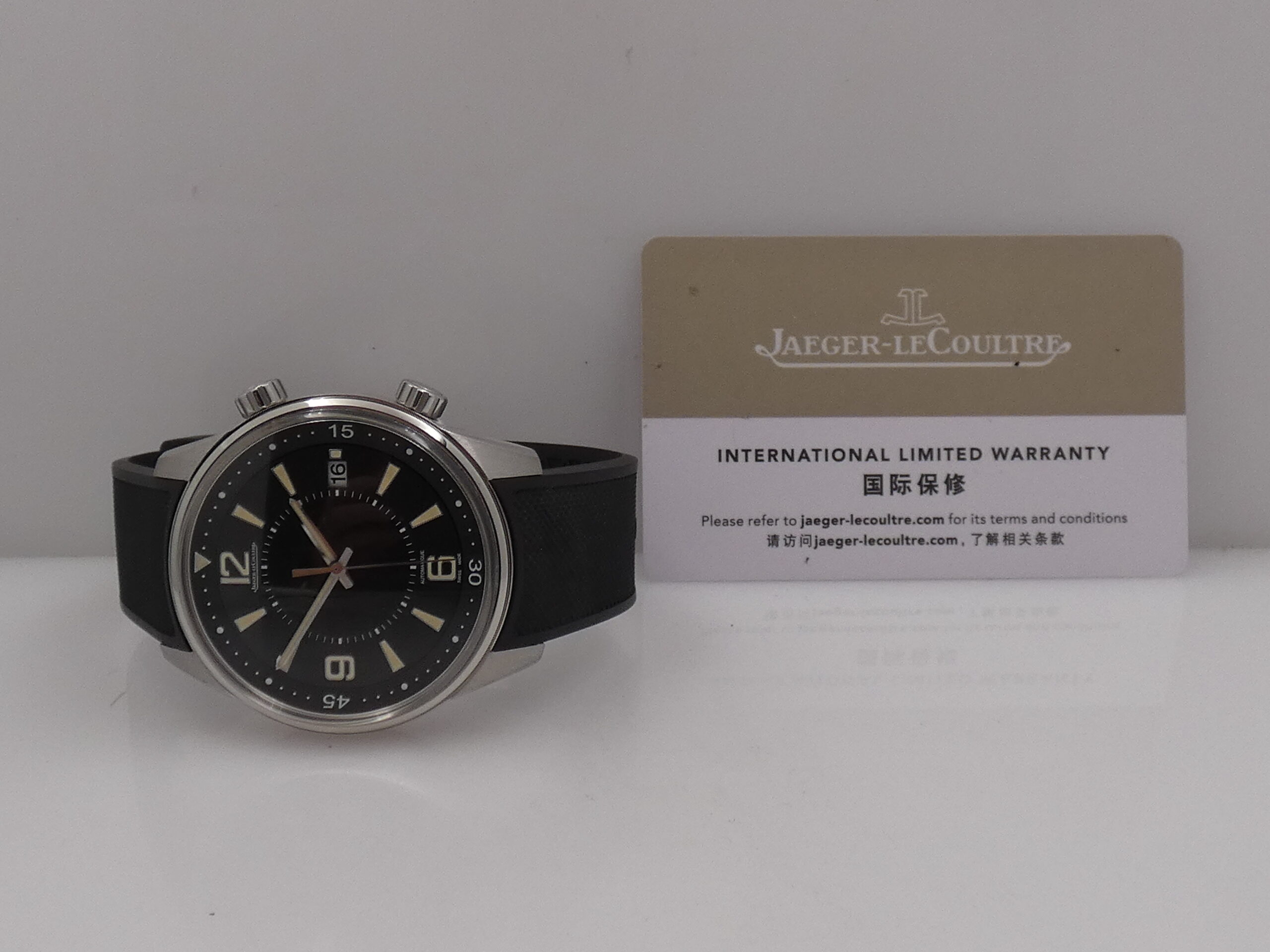 Jaeger-LeCoultre Polaris 42mm 842.8.37 WITH PAPERS Automatico Date Anno 2020 Acciaio Q9068670 - immagine 12