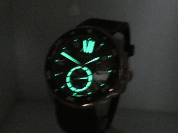 Cartier Calibre de Cartier Diver 3729 Ghiera Oro Rosa 18Kt WITH PAPERS Anno 2016 TOP CONDITION Ghiera Nera in Ceramica Automatico Acciaio