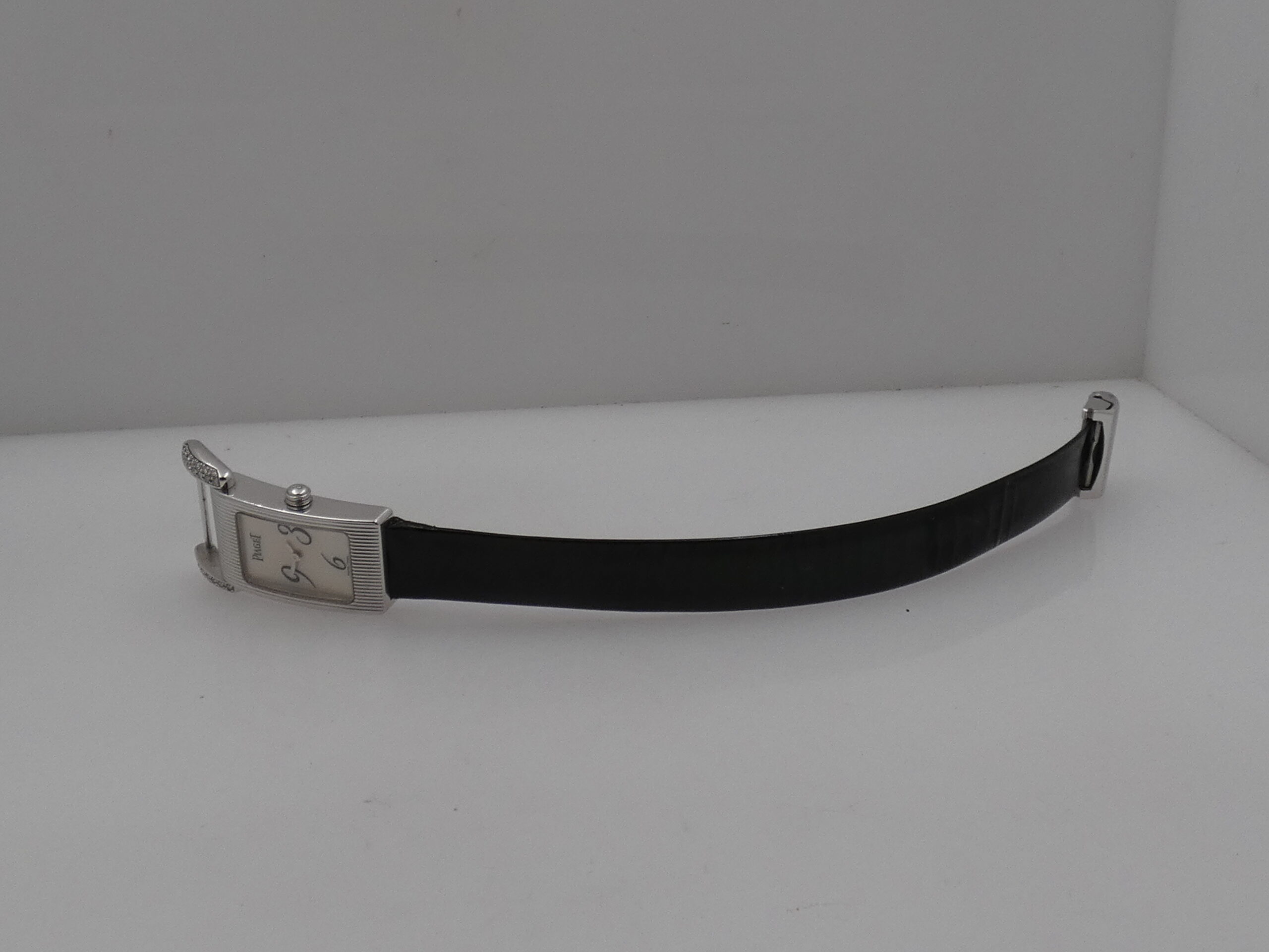 Piaget Protocole Lady 5322 Oro Bianco 18Kt & Anse Factory Diamonds M.O.P. DIAL ANNI 2000 - immagine 12