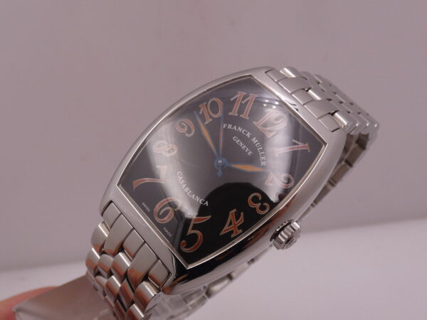Franck Muller Casablanca SAHARA 2852 Automatico Black Dial Braccialato Acciaio ANNI 2000