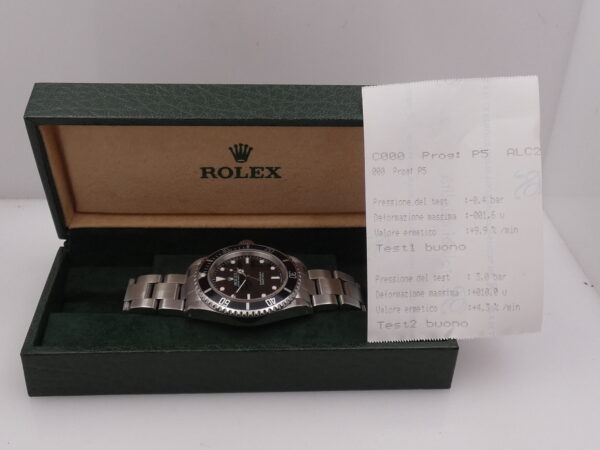 Rolex Submariner (No Date) 14060 MAI LUCIDATO Anno1998 Automatico Bracciale Oyster Acciaio