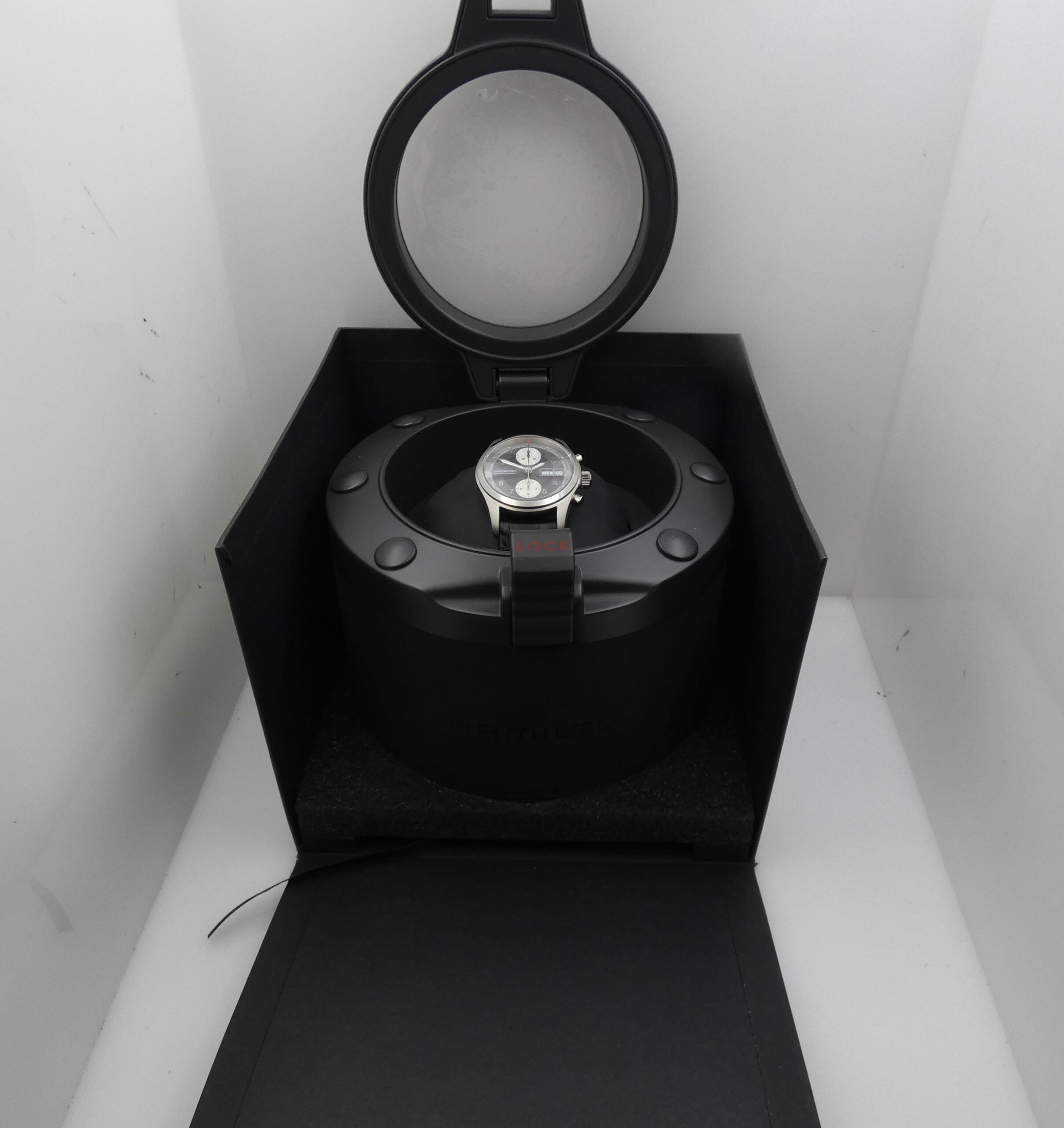 Cronografo Hamilton Khaki Field Day Date NEW BOX&PAPERS Automatico Acciaio Ref. H71466583 - immagine 12