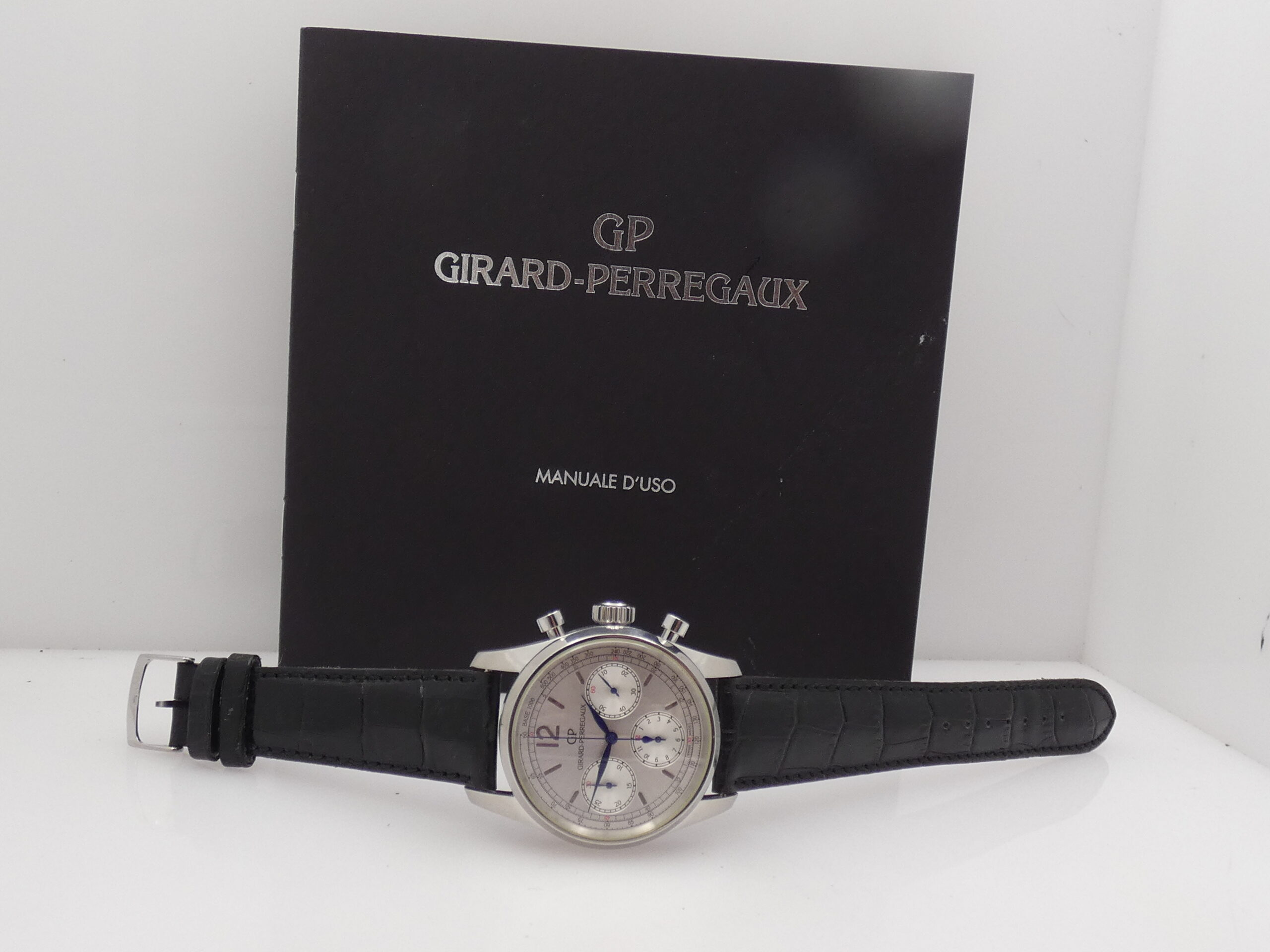 Cronografo Girard Perregaux 30 Anni In Fiat 49480 With PAPERS Anno 2013 Automatico Acciaio - immagine 12