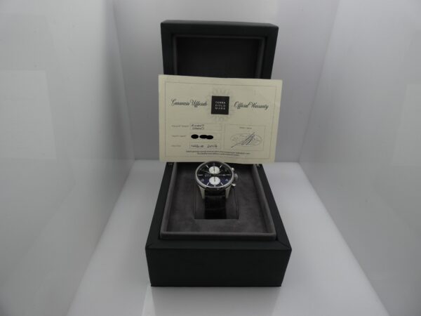 Cronografo TCM Terra Cielo Mare Milano BOX&PAPERS ANNO 2017 LIKE NEW Automatico Acciaio