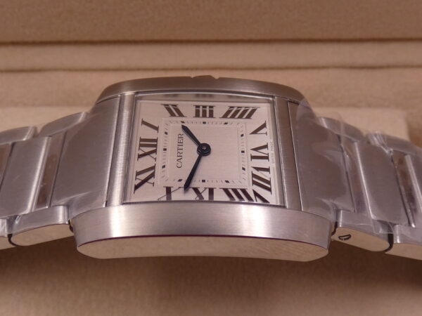 Cartier Tank Française 4476 NUOVO FULL STICKERED with TAG PRICE Acciaio Ref. WSTA0074
